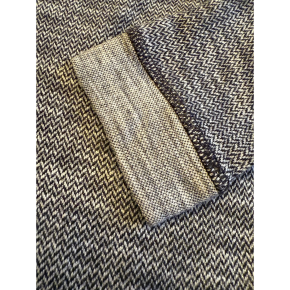 Women's Talbots Gray & White Cowl Neck Sweater MP - Picture 5 of 10